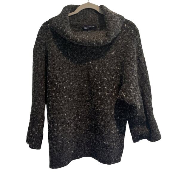 Jones New York Sweaters - Jones New York Sweater Womens Size XL Black Cowl Neck
